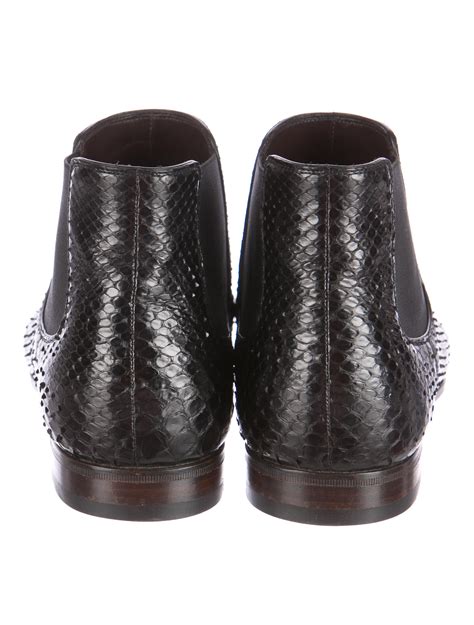 gucci shoes men snake|gucci snakeskin boots.